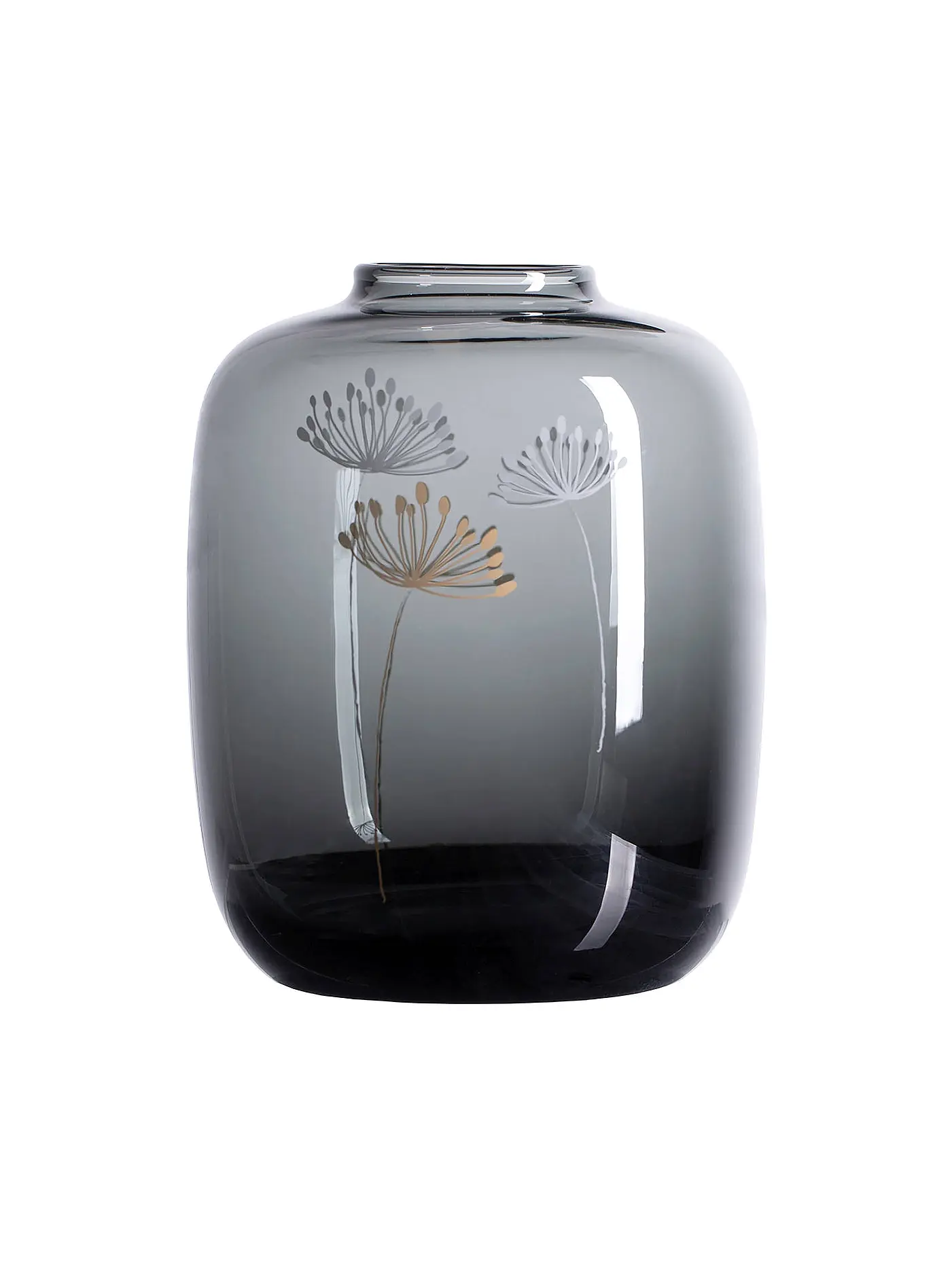 RAEDER | Glasvase Raum und Zeit 15x12cm Pusteblume | 